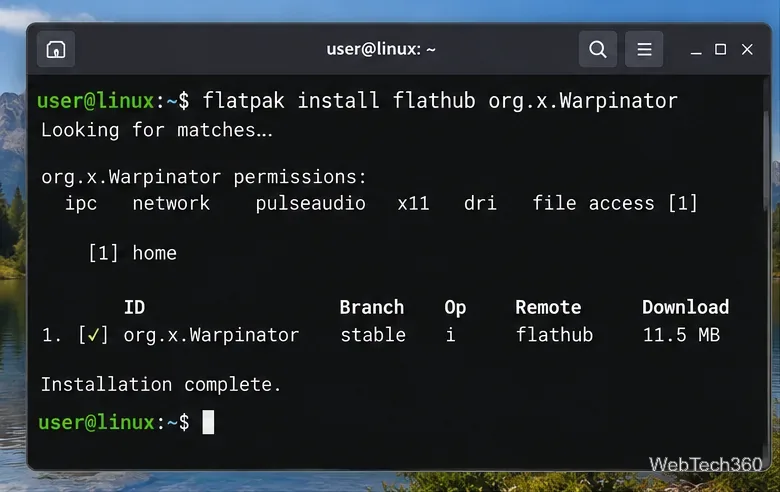 Come inviare file in rete su Linux con Warpinator