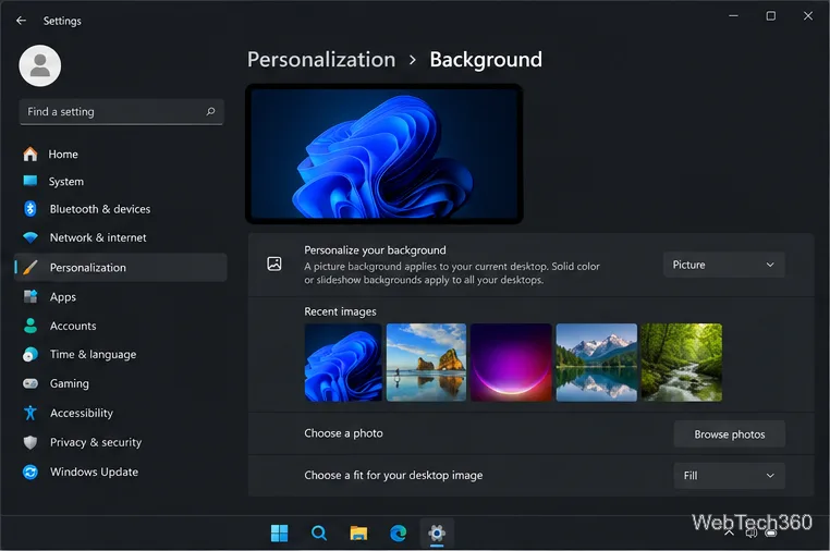 So legen Sie unterschiedliche Hintergrundbilder auf zwei Monitoren in Windows 11 und 10 fest