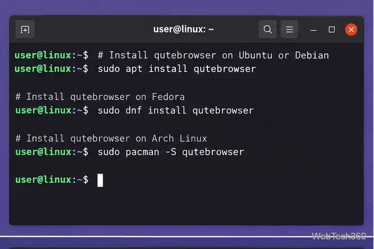 Cómo configurar y usar Qutebrowser en Linux