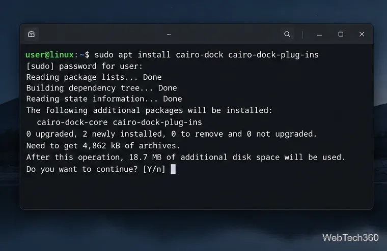 How to Set Up Cairo-Dock on a Linux Desktop