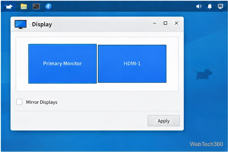 XFCE 4でデュアルパネルを設定する方法
