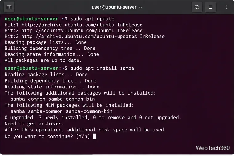 Cómo configurar recursos compartidos de Samba en Ubuntu Server con Webmin