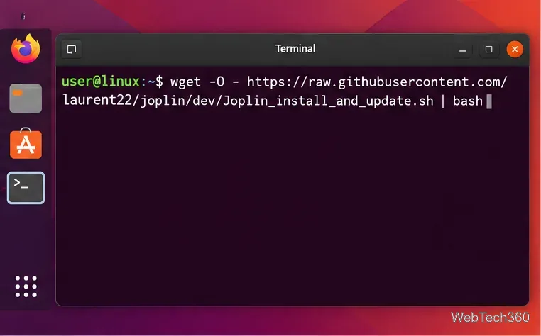 LinuxでJoplinノートアプリを設定する方法