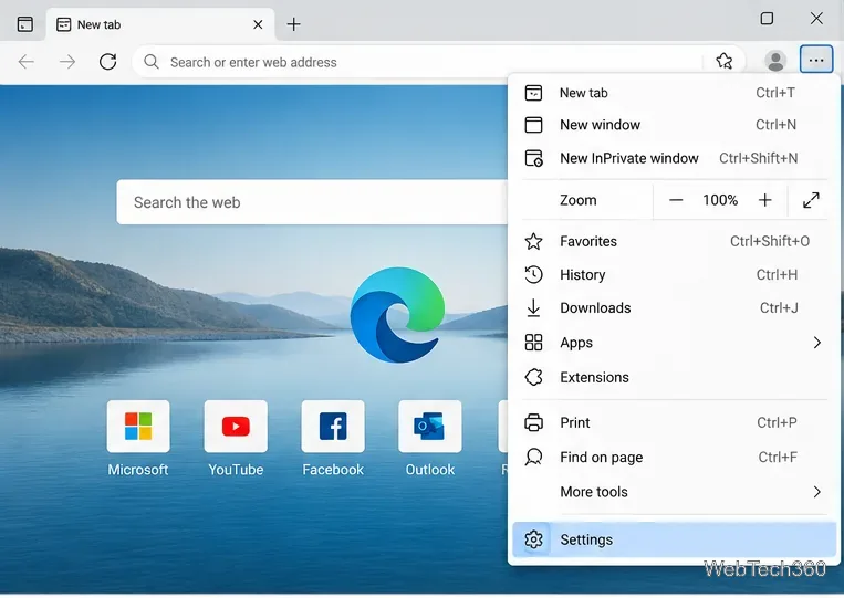 So zeigen Sie die Favoritenleiste an und importieren Lesezeichen in Microsoft Edge (Windows 10)