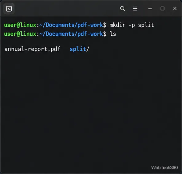 How to Split PDFs in the Linux Terminal with PDFtk