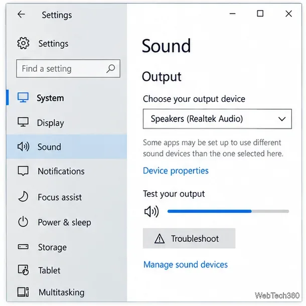 Como alternar entre dispositivos de áudio com um atalho de teclado no Windows 10