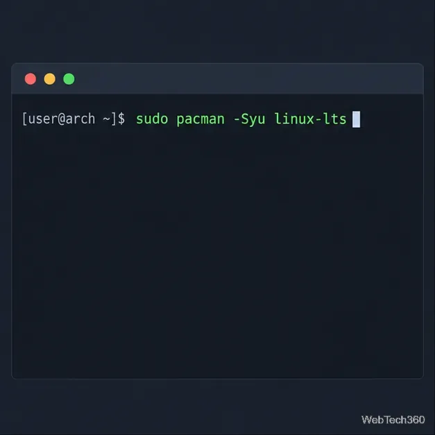 How to Switch to the LTS Kernel in Arch Linux