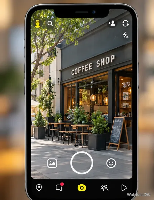 Snapchatで位置情報ステッカーやフィルターを使って場所をタグ付けする方法