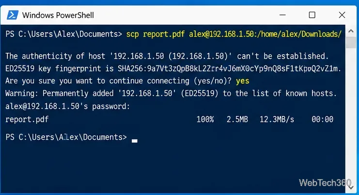 Come trasferire file da Windows 10 a Linux tramite SSH
