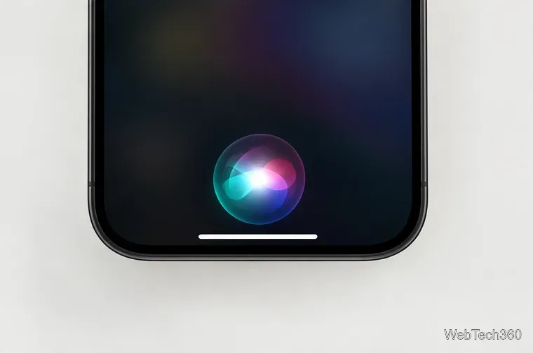 Экран Siri на iPhone, готовый к голосовой команде включения фонарика.