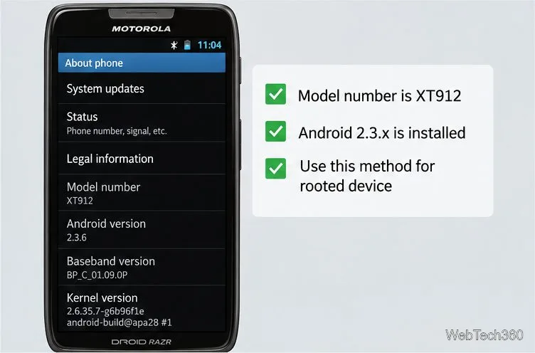 Как удалить рут-права с Motorola Droid RAZR с помощью скрипта Windows One-Click Script