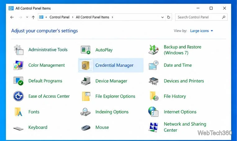 How to Update Network Login Credentials in Windows 10