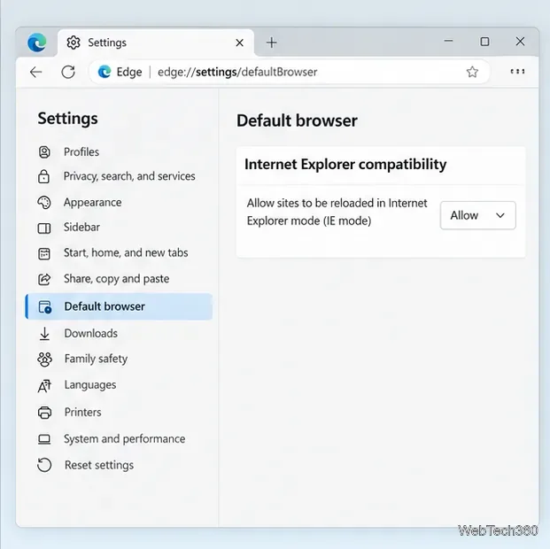 Comment utiliser les paramètres d'affichage de compatibilité dans Edge (mode IE)