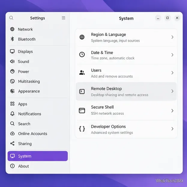 Cum să utilizați Desktopul la distanță GNOME pentru a partaja ecranul Linux