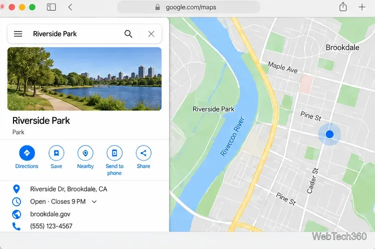 วิธีใช้งาน Google Maps บนคอมพิวเตอร์ Mac