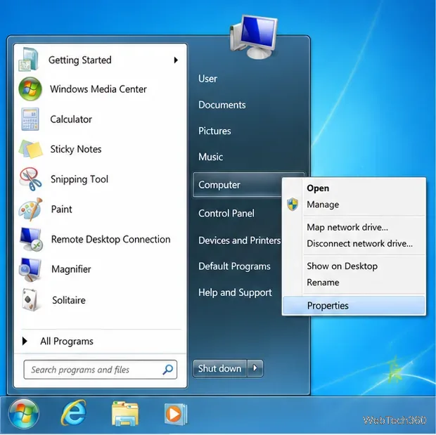 Cum se utilizează conexiunea Desktop la distanță în Windows 7