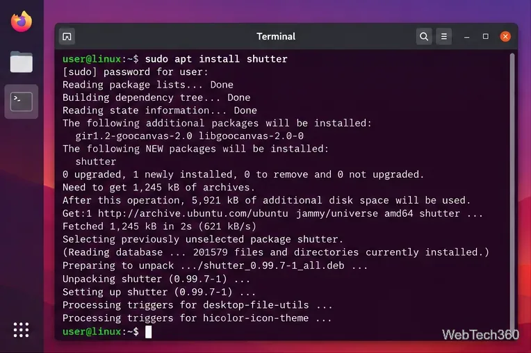 Cómo usar la aplicación Shutter Screenshot en Linux