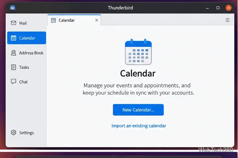 Come utilizzare il calendario integrato di Thunderbird su Linux