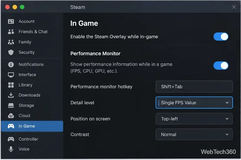 macOSta FPS nasıl görüntülenir?