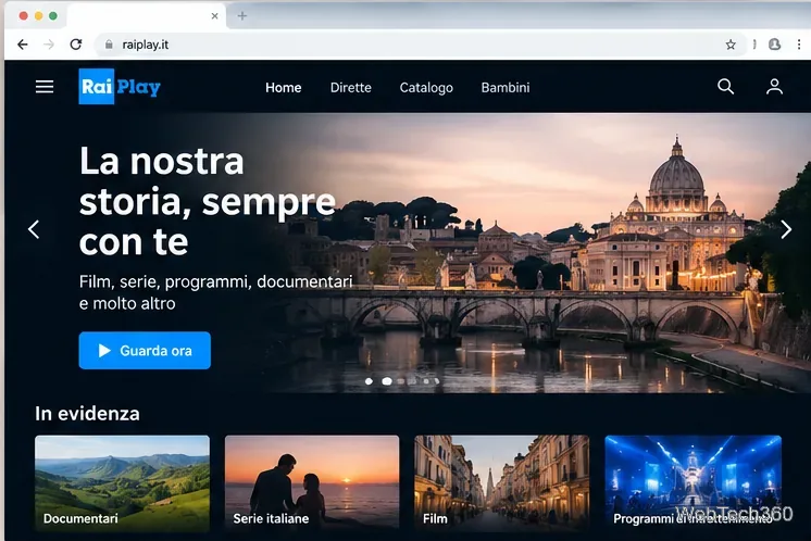 イタリア国外でRai TVを視聴する方法：RaiPlay、VPN、その他の選択肢