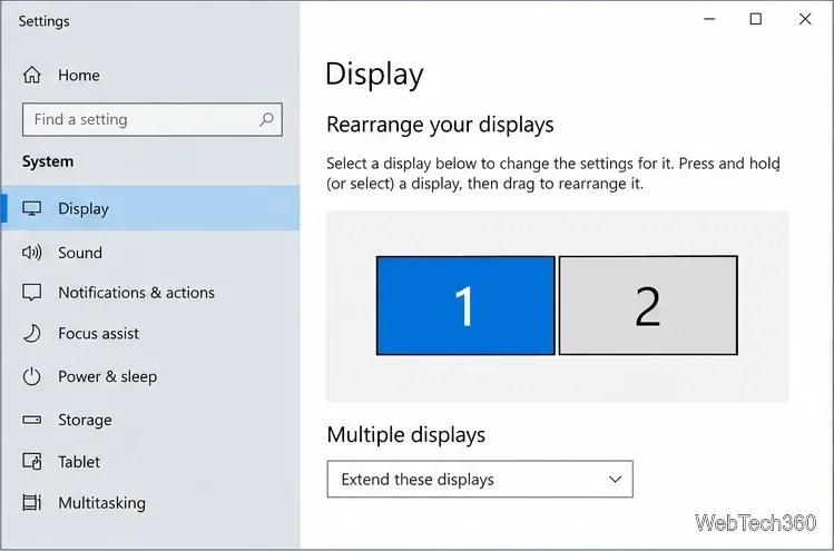 So verwenden Sie den Mauszeiger über mehrere Monitore in Windows 10