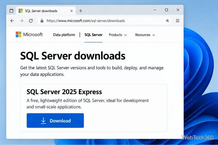 Установка и настройка Microsoft SQL Server Express на Windows Server