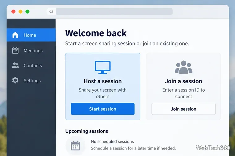 Mikogo come alternativa gratuita a LogMeIn: spiegazione della condivisione dello schermo e dell'accesso remoto.