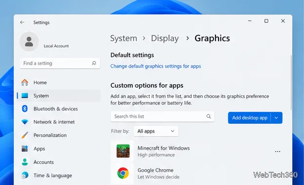 Minecraft nutzt deine GPU nicht? Stelle die richtige App auf Höchstleistung ein.