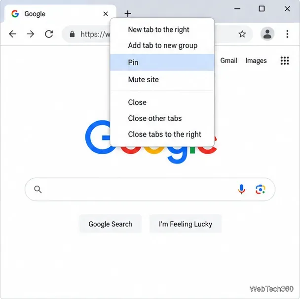 Google Chromeでタブを永久に固定するには、セッションを復元してください。