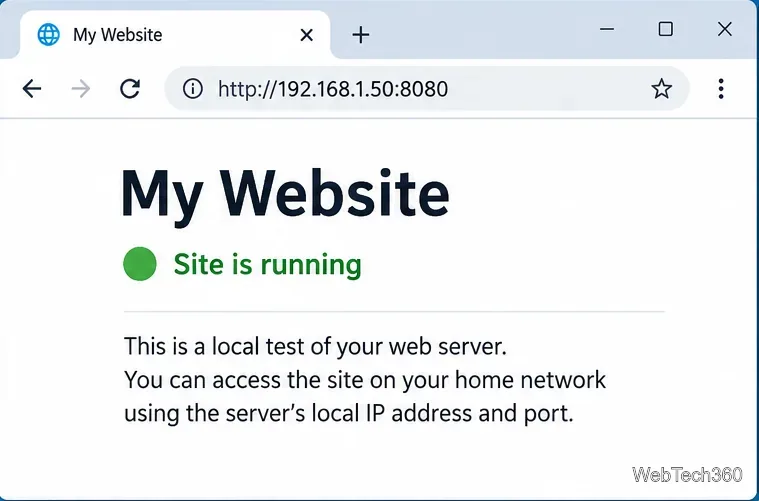 Rediriger vers votre serveur Web à l'aide d'une URL sans adresse IP statique