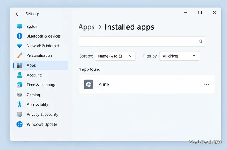 Rimozione completa del software Zune: una guida sicura per Windows