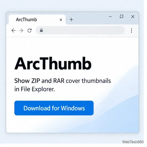 Afișați miniaturile arhivelor de imagini ZIP și RAR în Windows File Explorer