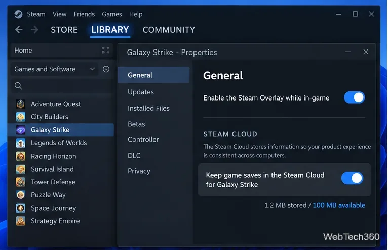 Сохранения в облаке Steam: как загрузить и удалить сохраненные игры