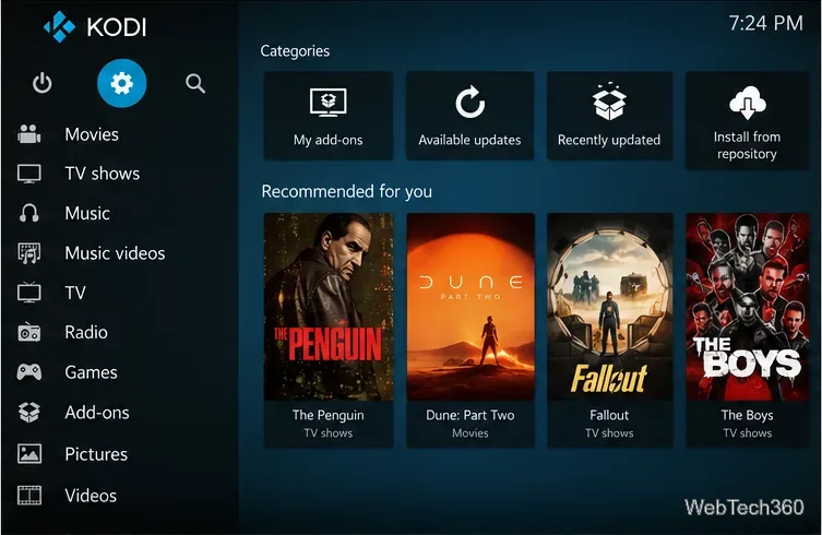 Titanium Kodi Build: インストール方法と最初に確認すべきこと