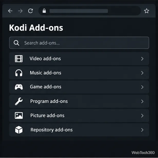 TVADDONS Git Browser：その機能とKodiアドオンのインストール方法