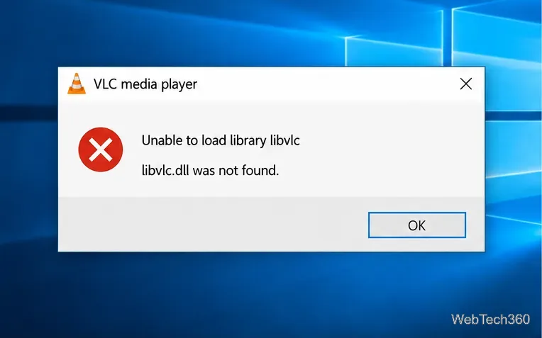 No se puede cargar la biblioteca Libvlc: Solucionar el problema de la falta de libvlc.dll en Windows 10