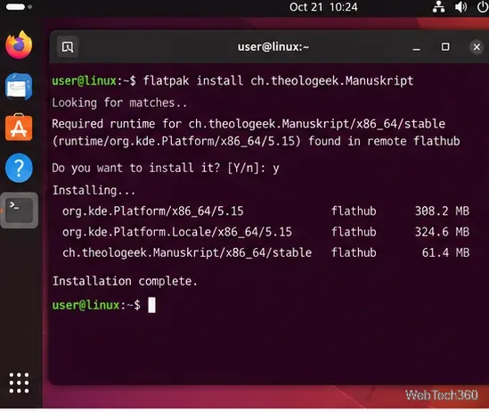 Utiliza Manuskript para organizar proyectos de escritura en Linux.