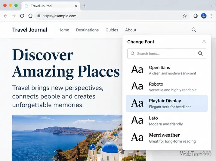 WebFonter：あらゆるウェブサイトでFontShopフォントをプレビューする—現在有効な方法