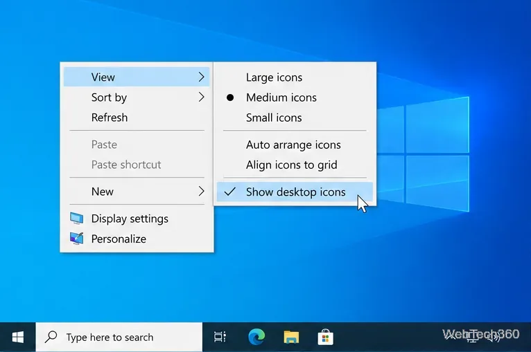 Fehlen Ihre Windows 10-Desktop-Symbole? So erhalten Sie sie zurück
