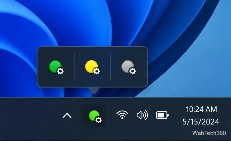 Windows-Dienstmonitor: Windows-Dienste über die Taskleiste prüfen und steuern